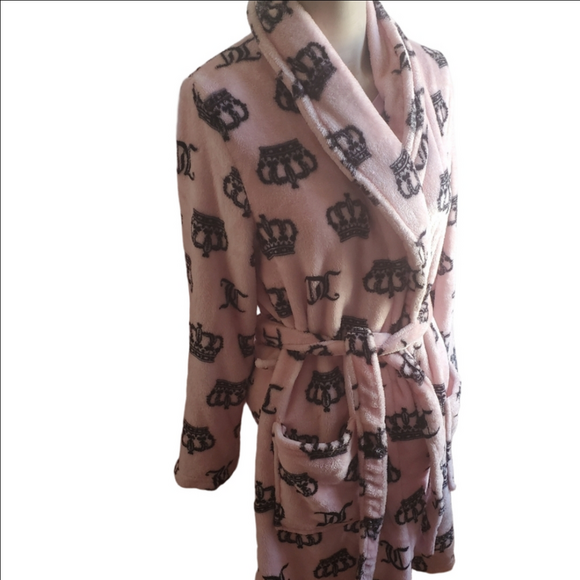 -   super soft ! juicy couture fleece robe - Picture 11 of 16